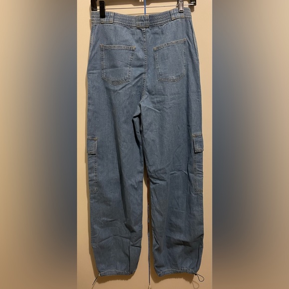 Jonathan Simkhai Standard Denim Cargo Pants - Picture 10 of 12